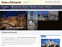 Tablet Screenshot of guiadealemania.com
