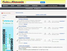 Tablet Screenshot of foro.guiadealemania.com